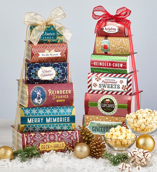 Holiday Stories Tower set of 2