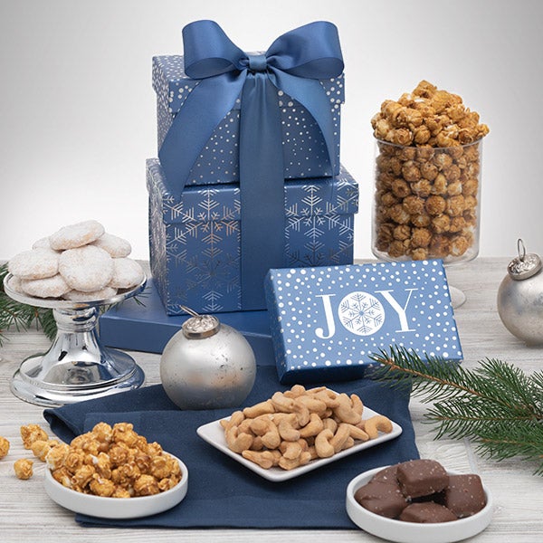 Happy Holidays Snack Gift Box